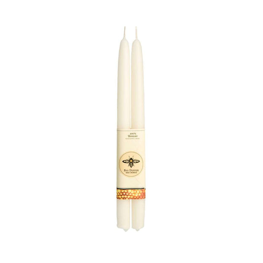PURE BEESWAX TAPER CANDLES