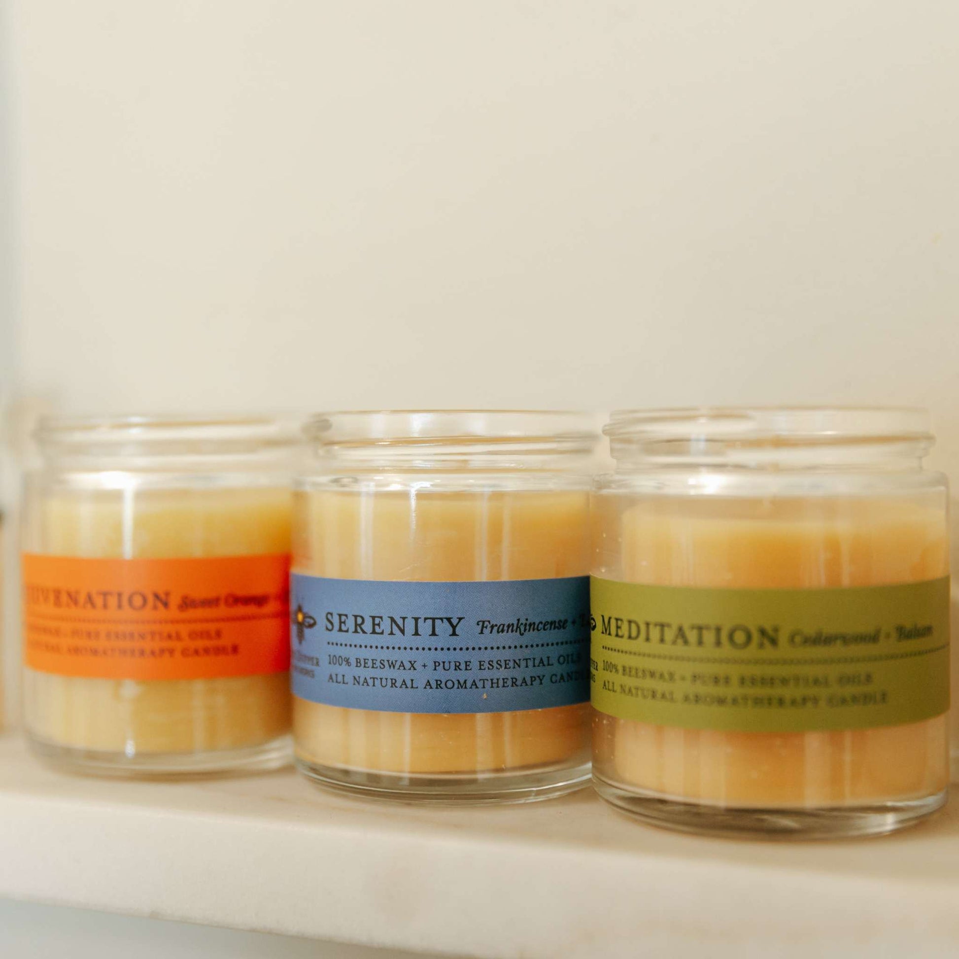 APOTHECARY GLASS CANDLE [AROMATHERAPY]