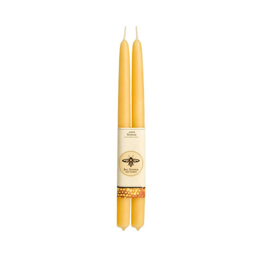 PURE BEESWAX TAPER CANDLES